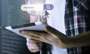 recherche de mots clès sur ordinateur ou ipad